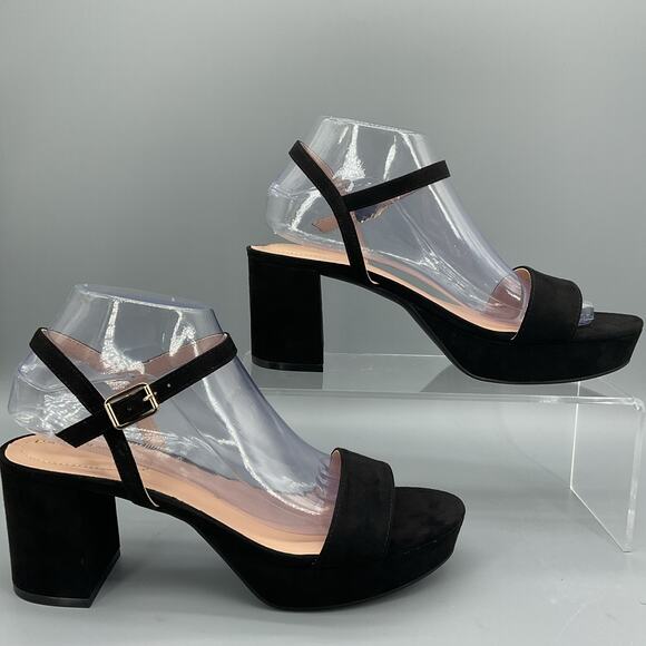 NEW Bandolino Women’s Pennie 2 Sandals Black Size 8.5M - Picture 1 of 10